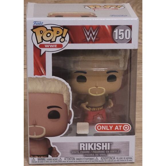 Funko Pop! Vinyl: WWE - Rikishi - Target (Exclusive) #150 New Sealed Unopened - Picture 1 of 7
